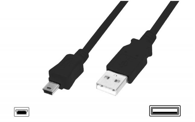 Assmann Digitus Mini USB - USB Kablo (1 Metre)