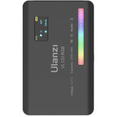 Ulanzi VL120 RGB LED Video Işığı Siyah