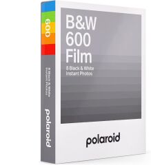 Polaroid B&W 600 Instant Film 8 Poz (Ürt: 08-2024)