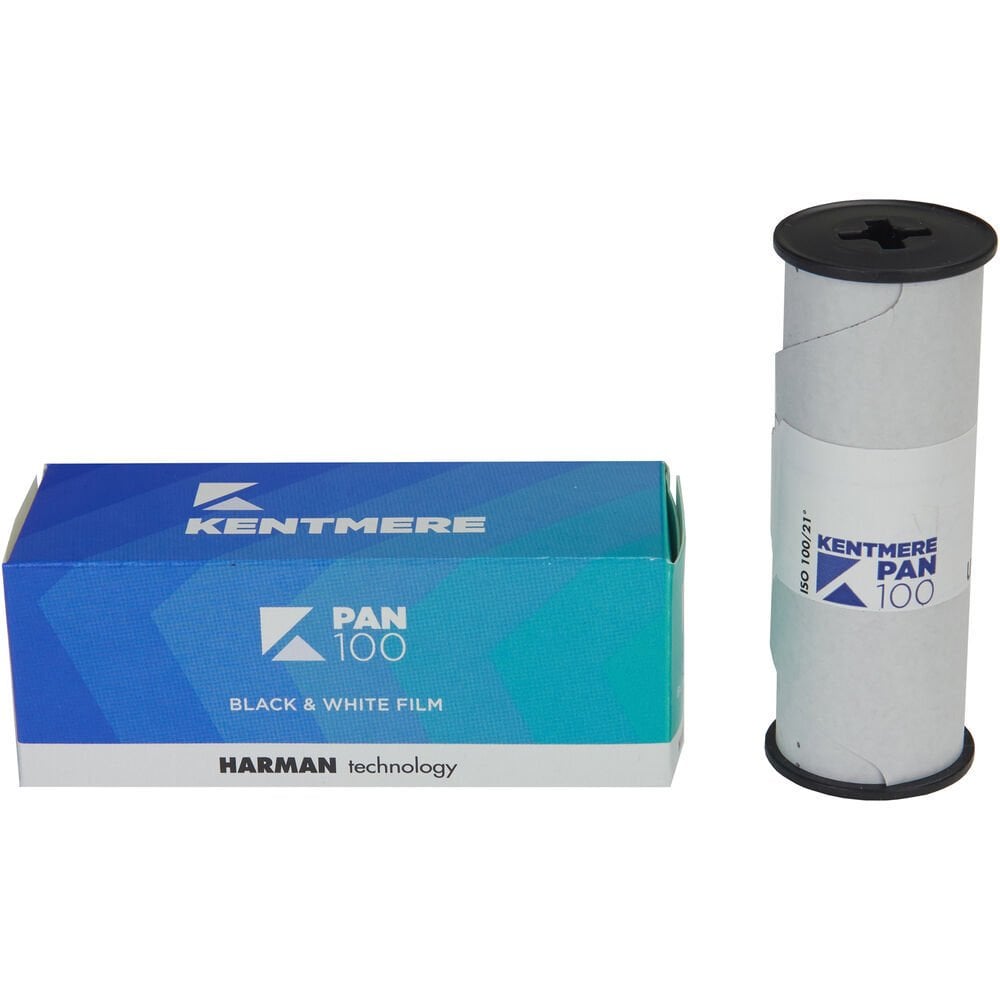 Kentmere Pan 100 Siyah Beyaz Negatif 120 Roll Film (SKT: 09-2026)