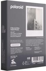 Polaroid B&W SX-70 Instant Film 8 Poz (Ürt: 06-2023)