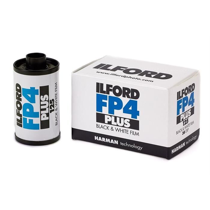 Ilford FP4 Plus 125 36 Pozluk Siyah Beyaz Negatif Film (SKT: 09-2028)