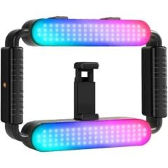 GVM TL-15RS Telefon/Kamera Evrensel LED Işıklı Kafes