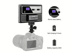 GVM 10S RGB Kamera Üstü Mobil Led Işık (NP-F Harici)