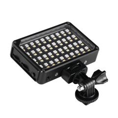 GVM 7S RGB Kamera Üstü Dahili Akülü Mobil Led Işık (12x8cm)