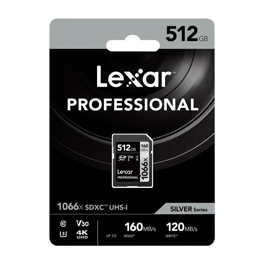 Lexar 512GB SDXC 1066x 160MB/s Hafıza Kartı