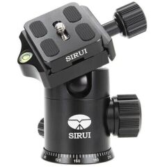 Sirui E‑20 Ball Head – Arca‑Swiss Uyumlu Profesyonel Tripod Top Kafa (6 Yıl Türkiye Distribütör Garantili)