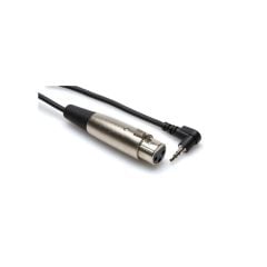 Hosa XVS-102F (XLR Dişi - 3.5mm Stereo Erkek) Mikrofon Kablosu 60cm