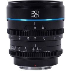 Sirui Nightwalker 55mm T1.2 S35 Cine Lens (E Mount, Siyah)