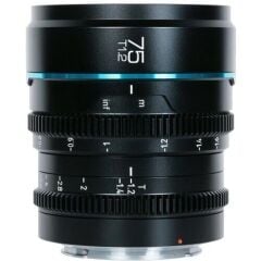 Sirui Nightwalker 75mm T1.2 S35 Cine Lens (X Mount, Siyah)