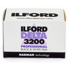 Ilford Delta 3200 36 Pozluk Siyah Beyaz Negatif Film (SKT: 11-2026)
