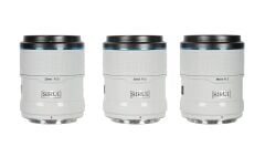 Sirui Sniper 23mm, 33mm & 56mm F1.2 Lens Kiti (X Mount, Beyaz)