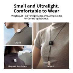 DJI Mic Mini Kablosuz Mikrofon (1 TX + 1 RX)