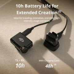 DJI Mic Mini 2 Kişilik Kablosuz Mikrofon (2 TX + 1 RX + Charging Case)