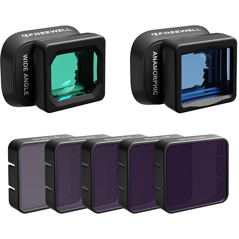 Freewell DJI Mini 3 Pro Wide Angle & Anamorphic Lens with ND Filter