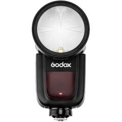 Godox V1 TTL Yuvarlak Kafa Bataryalı Tepe Flaş (Canon)