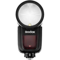 Godox V1 TTL Yuvarlak Kafa Bataryalı Tepe Flaş (Canon)
