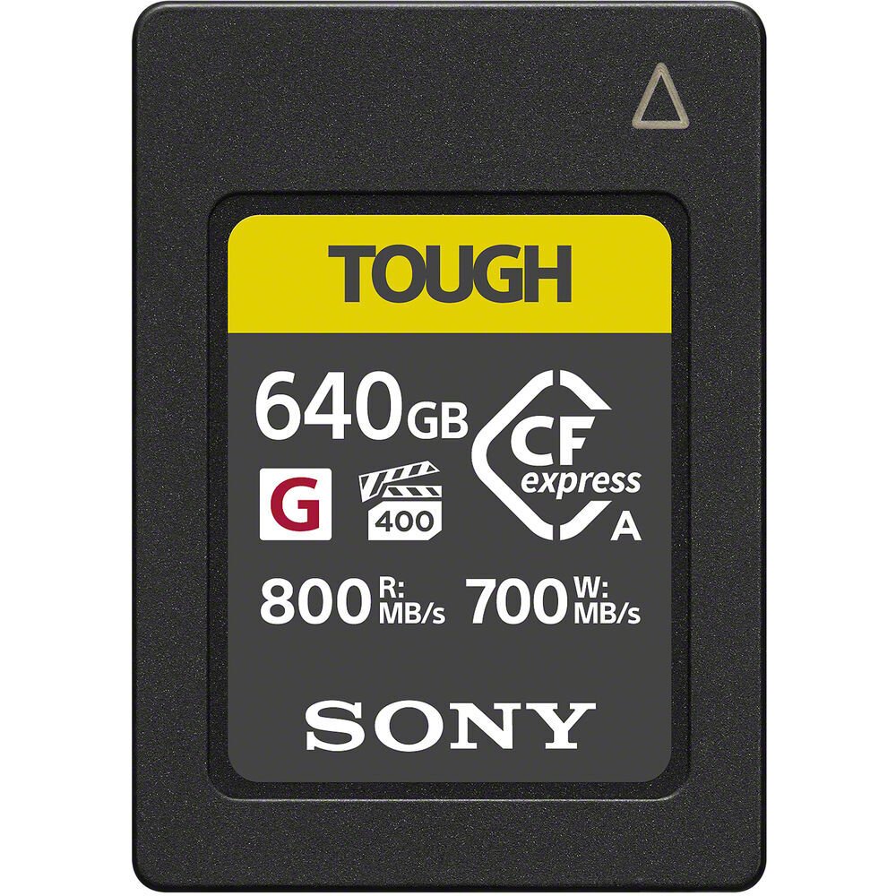 Sony CEA-G640T 640GB Tough CFExpress Type-A Hafıza Kartı