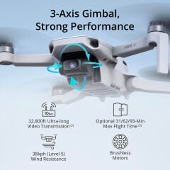 DJI Mini 4K Fly More Combo (Teşhir Ürünü)