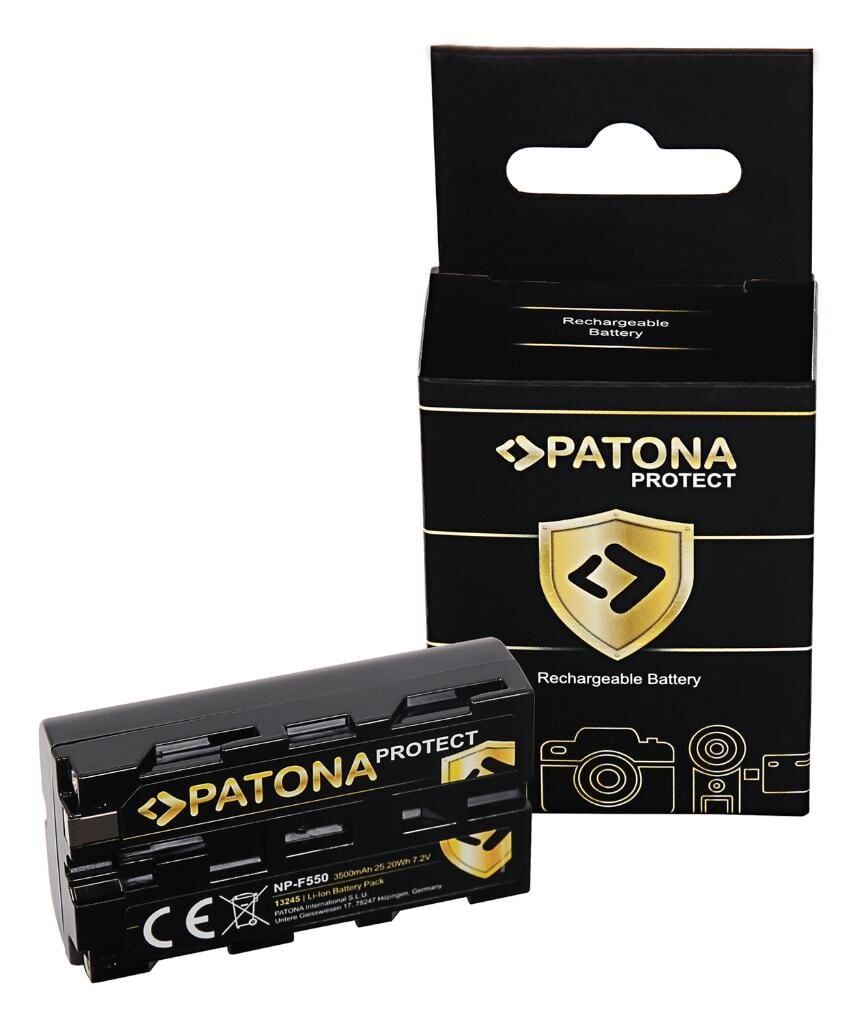 Patona 13245 Protect NP-F550 Sony Batarya