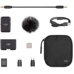 DJI Mic (1 TX + 1 RX) Kablosuz Mikrofon