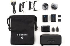 Saramonic Blink500 B2+ 2 Kişilik Kablosuz Yaka Mikrofonu