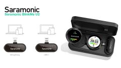 Saramonic BlinkMe U2 2 Kişilik Kablosuz Yaka Mikrofonu