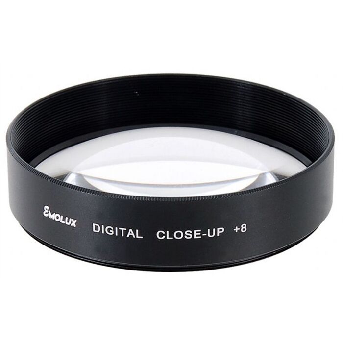 Emolux 72mm Close Up Filtre - Çantalı (+8D)