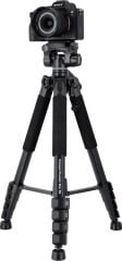 Rollei Compact Traveler Star S4 Alüminyum Siyah Tripod