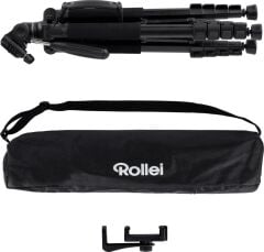 Rollei Compact Traveler Star S4 Alüminyum Siyah Tripod