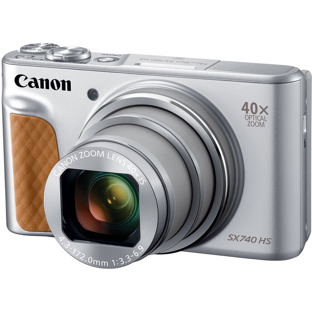 Canon PowerShot SX740 HS Fotoğraf Makinası (Gümüş)