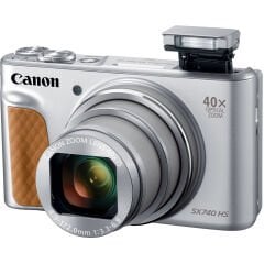Canon PowerShot SX740 HS Fotoğraf Makinası (Gümüş)