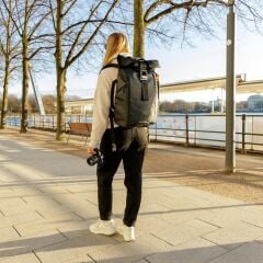 Rollei Fotoliner Ocean Rolltop Turuncu Sırt Çantası