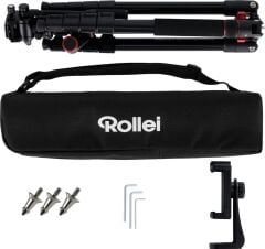 Rollei Compact Traveler No.2 Xl 90° Açılabilen Video Tripodu