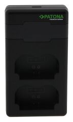 Patona 161888 Premium NP-W235 Fujifilm İkili USB-C Şarj Cihazı + PD20W Adaptör