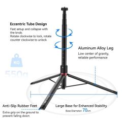 Ulanzi AT-01 155cm Portatif Tripod