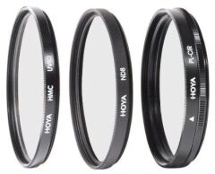 Hoya 49mm Digital Filter Kit II UV CPL ND Filtre Seti