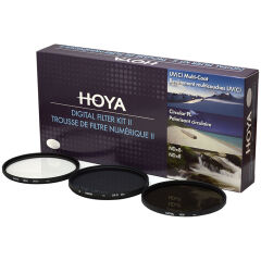 Hoya 49mm Digital Filter Kit II UV CPL ND Filtre Seti