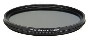JJC 58mm Ultra Slim MC CPL Filtre