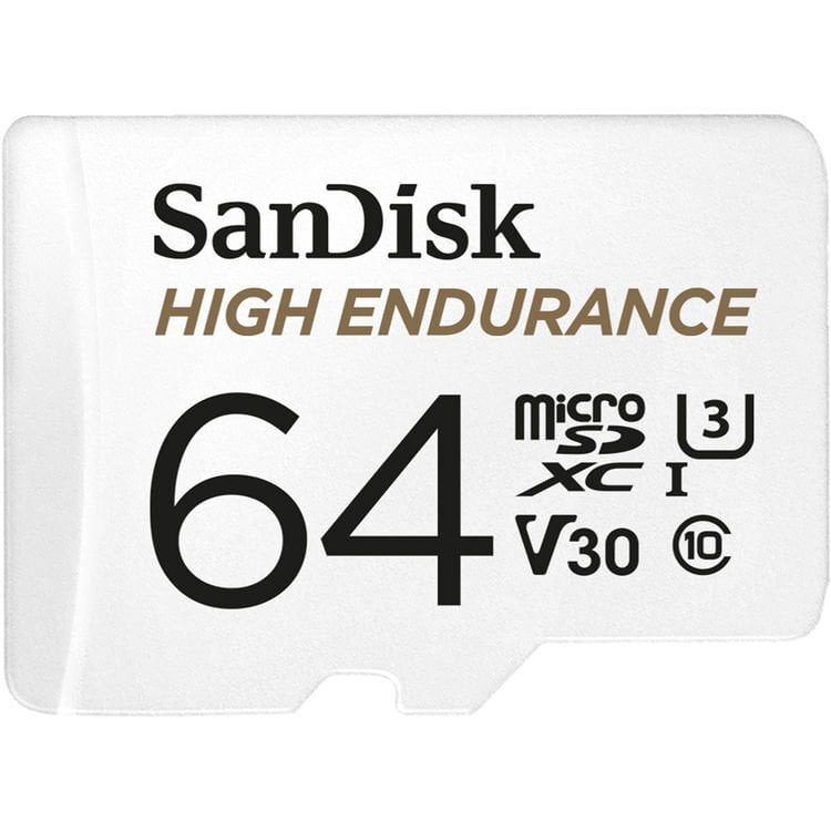 Sandisk 64GB High Endurence MicroSD Kart