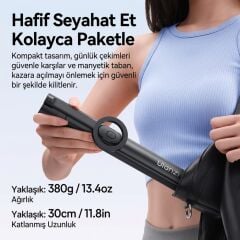 Ulanzi SK-21 180cm Manyetik Auto-Open Selfie Monopod Tripod Siyah