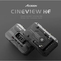 Accsoon CineView HE HDMI Kablosuz Görüntü Aktarım Sistemi