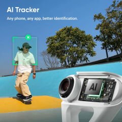 Insta360 Flow 2 AI Tracker Kit (Summit White)