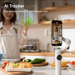 Insta360 Flow 2 AI Tracker Kit (Summit White)