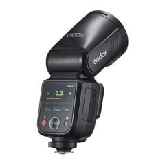 Godox V100 Sony Uyumlu Yuvarlak Kafa Flaş