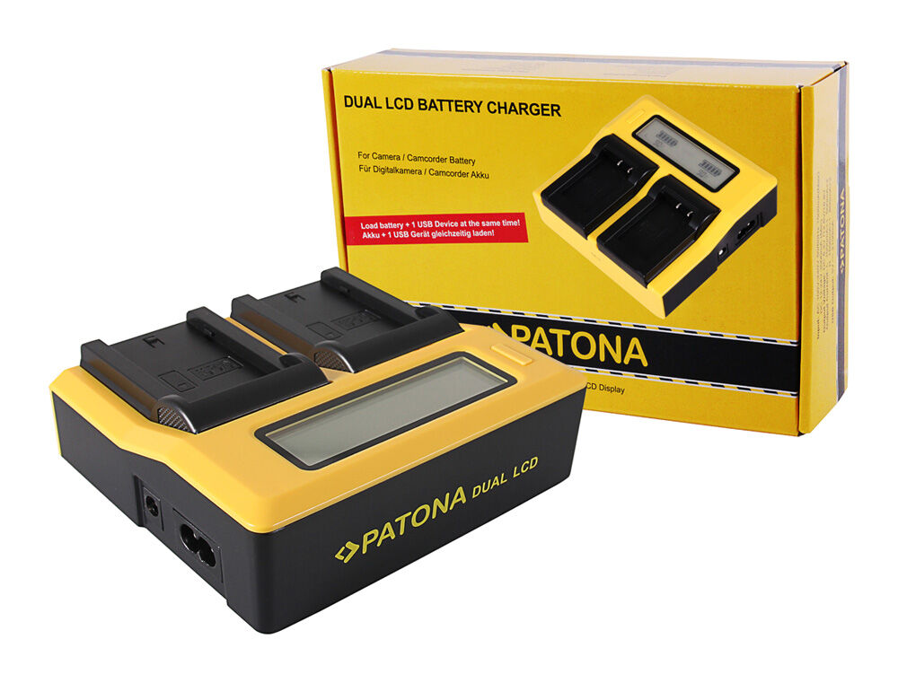 Patona 7683 NP-FZ100 Sony Dual LCD USB Şarj Cihazı