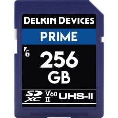 Delkin Devices 256GB Prime SDXC UHS-II 280MB/s V60 (Paketsiz)