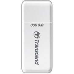 Transcend RDF5 USB 3.1 Gen1 SD/MicroSD Kart Okuyucu (Beyaz)