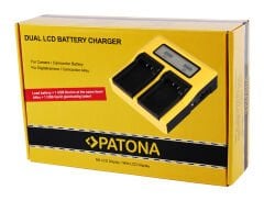 Patona 161957 Premium NP-W126 Fujifilm İkili USB-C Şarj Cihazı + PD20W Adaptör