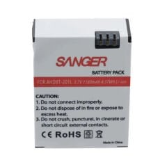 Sanger AHDBT-201 Gopro Hero 3 3+ Batarya